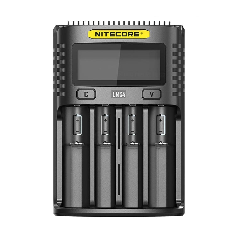 NITECORE Fast Lithium Battery Charger, US Plug, UMS4, UMS2 UMS4