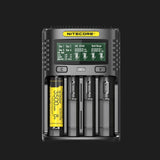 NITECORE Fast Lithium Battery Charger, US Plug, UMS4, UMS2