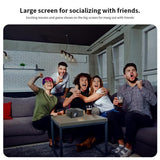 AUN A32 Pro 1280x720P 300ANSI Android 13 WIFI Display Smart Projector, US Plug, UK Plug, AU Plug, EU Plug