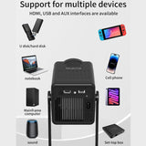 K300 Home 1080P Wireless Projector Mini 4K HD Smart Projector, US Plug, EU Plug, UK Plug, AU Plug