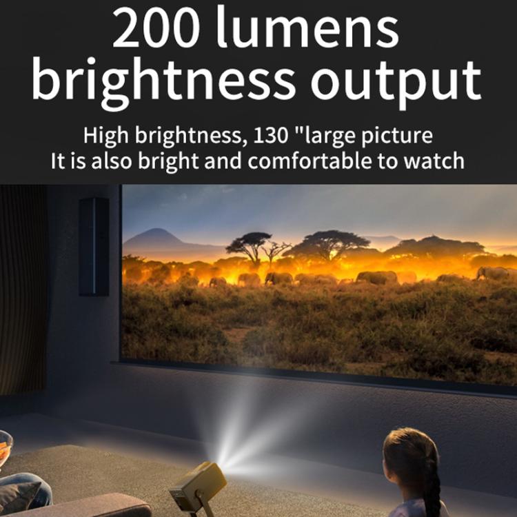 K300 Home 1080P Wireless Projector Mini 4K HD Smart Projector, US Plug, EU Plug, UK Plug, AU Plug