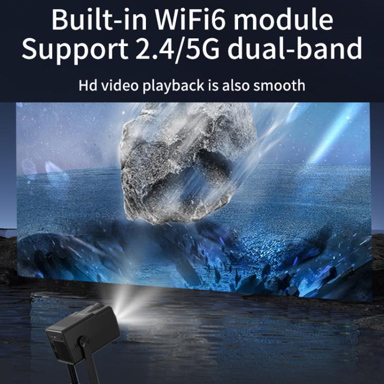 K300 Home 1080P Wireless Projector Mini 4K HD Smart Projector, US Plug, EU Plug, UK Plug, AU Plug