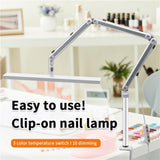 S001 Foldable Eyelash Extension LED Light Clip On Beauty Salon Tattoo Lamp, US Plug, UK Plug, EU Plug, AU Plug