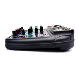 TEYUN A4 4-way Small Microphone Digital Mixer Live Recording Effector