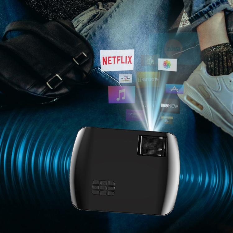 VIVIBRIGHT F10 Lite 1920x1080P 250ANSI Screen Mirroring Smart Projector, US Plug, UK Plug, AU Plug, EU Plug