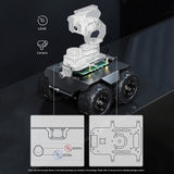 Waveshare WAVE ROVER Flexible Expandable 4WD Mobile Robot Chassis, Onboard ESP32 Module, US Plug, EU Plug, UK Plug