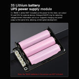 Waveshare WAVE ROVER Flexible Expandable 4WD Mobile Robot Chassis, Onboard ESP32 Module, US Plug, EU Plug, UK Plug