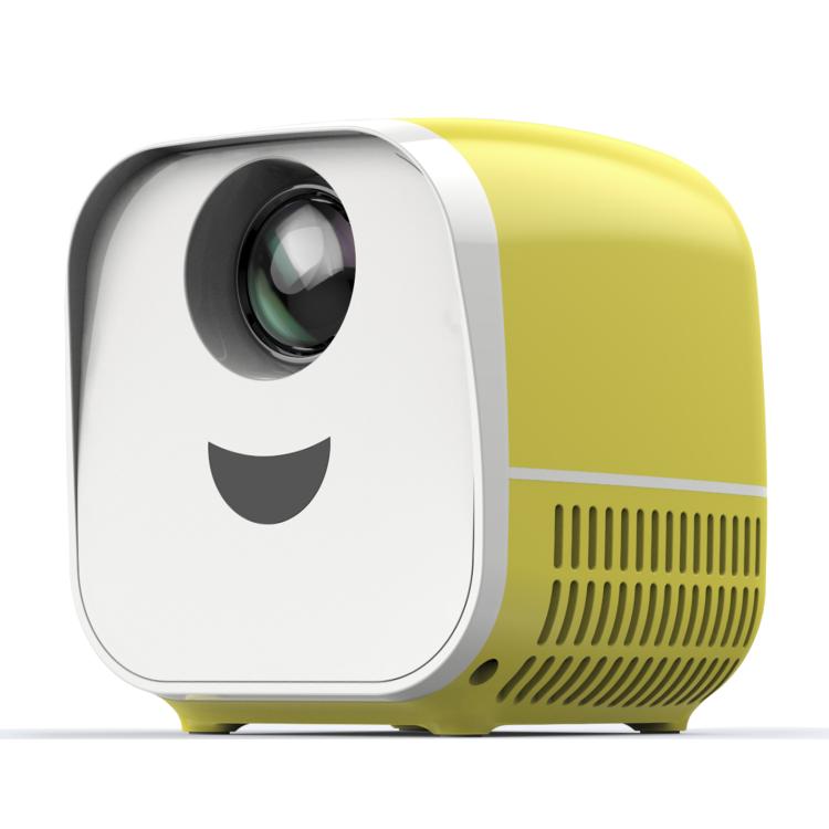 VIVIBRIGHT L1 Basic 480x240P 60ANSI LCD + LED Smart Projector, US Plug, UK Plug, AU Plug, EU Plug AU Plug Yellow