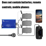 YX For DJI MAVIC 2 Aluminum Alloy Charger with Switch, US Plug