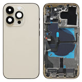 For iPhone 14 Pro Battery Back Cover Assembly, US Version, China Version, CE EU Version China Version Gold
