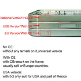 For iPhone 14 Pro Max Battery Back Cover with Side Keys & Card Tray, US Version, China Version, CE EU Version