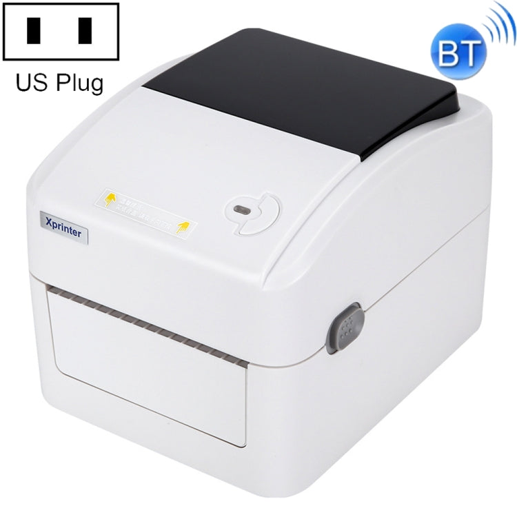 Xprinter XP-420B 108mm Express Order Printer Thermal Self-Adhesive Label Printer, USB+Bluetooth, USB+WIFI, USB+LAN Port USB+Bluetooth US Plug