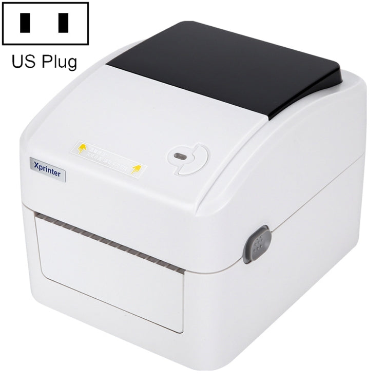 Xprinter XP-420B 108mm Express Order Printer Thermal Self-Adhesive Label Printer, USB+Bluetooth, USB+WIFI, USB+LAN Port USB+LAN Port US Plug