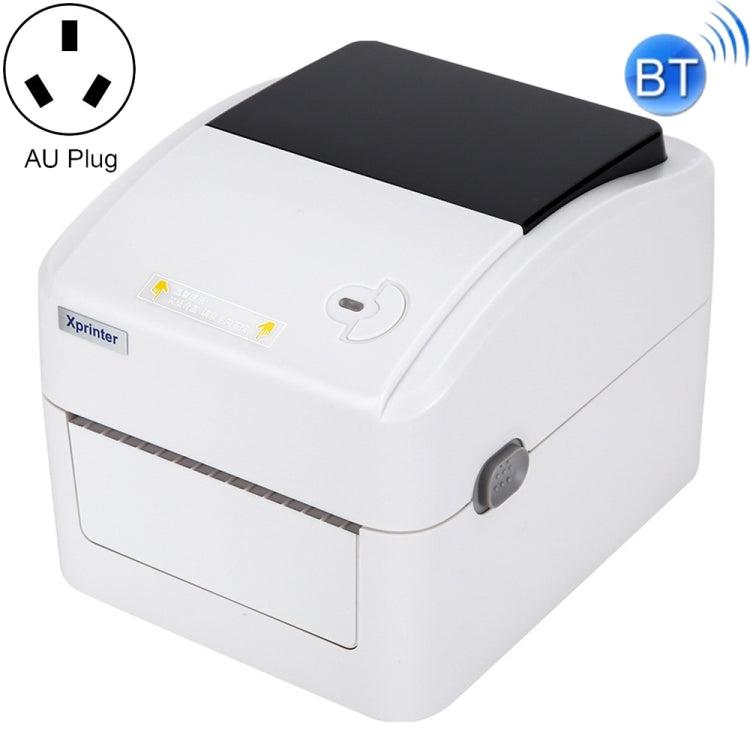 Xprinter XP-420B 108mm Express Order Printer Thermal Self-Adhesive Label Printer, USB+Bluetooth, USB+WIFI, USB+LAN Port USB+Bluetooth AU Plug