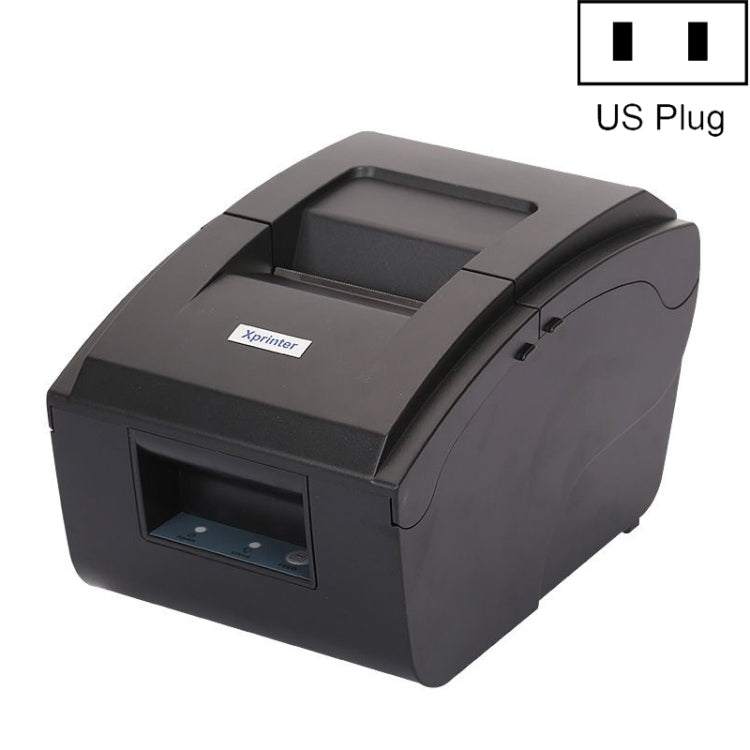 Xprinter XP-76IIH Dot Matrix Printer Open Roll Invoice Printer, USB Interface, Parallel Port USB Interface US Plug