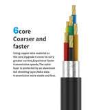 18 Kinds AV-Line 2.0 1.2m Intelligent Detection Charging Data Cable, USB to 8 Pin, USB to Type-C