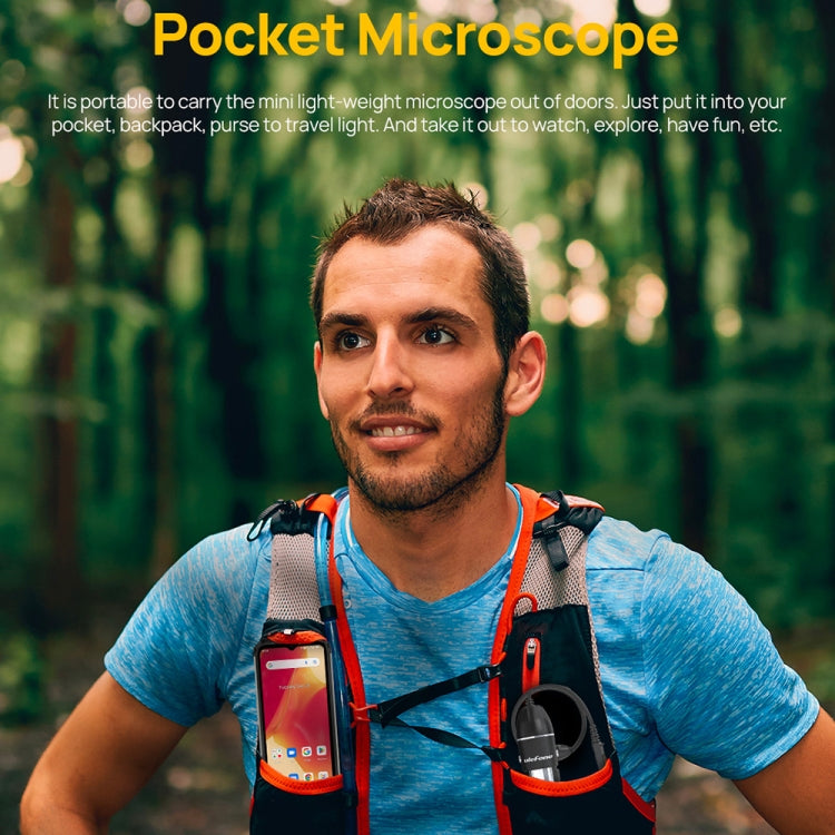 Ulefone uSmart C01 Wired Digital Microscope for Ulefone Armor 18 Series / 9 / 9E & Power Armor 16 Series / 13 / Armor Pad, uSmart C01