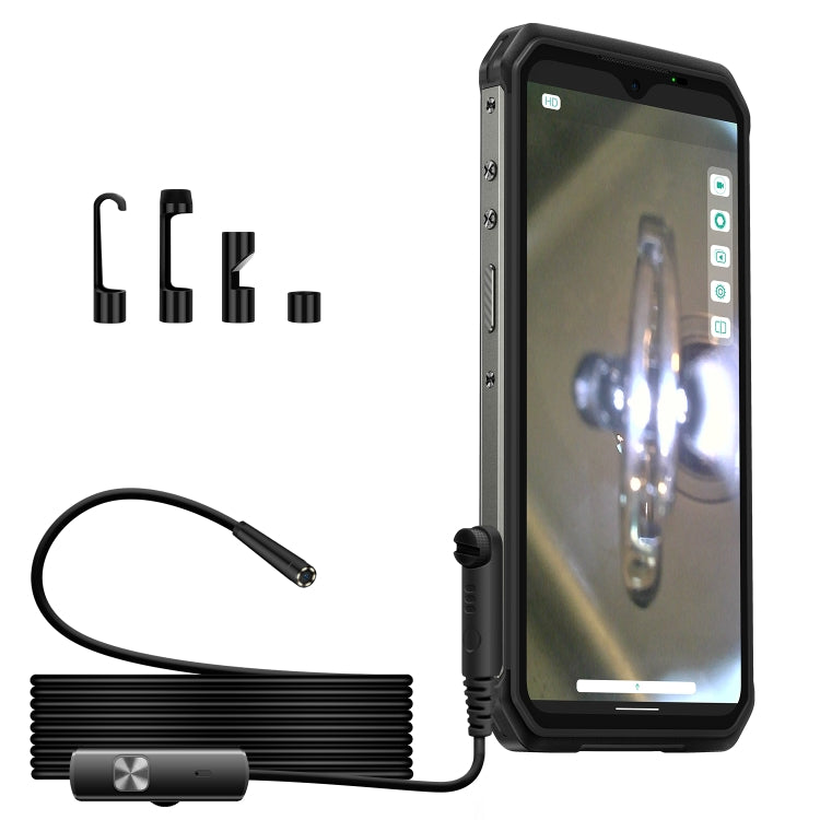 Ulefone Endoscope E1 IP67 Waterproof 3 in 1 Endoscope for Ulefone Power Armor 21 / 19 / 18T / 16 Pro / 13 / Armor Pad, uSmart E1 uSmart E1