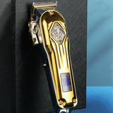 VGR V-267 10W USB Metal Hair Clipper with LED Digital Display & 5 Gears Adjustment, V-267 (Gold), V-267 (Silver)