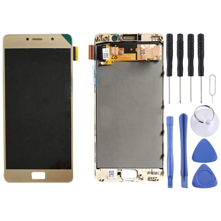 LCD Screen and Digitizer Full Assembly with Frame for Lenovo Vibe P2 / P2a42 / P2c72 , Vibe P2, For Lenovo Vibe P2 For Lenovo Vibe P2 Gold