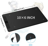 VEIKK VK1060 Hand-Painted Tablet Electronic Painting Board Can Be Connected To Mobile Phone, VK1060