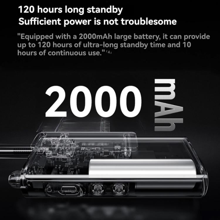 Original Xiaomi Walkie Talkie 3 Chat Version Support 1-5km Intercom Distance, APP Writing Frequency, Walkie Talkie 3 Chat Version