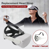VR Comfortable Replacement Headset VR Accessories Weight Loss Headband, For Oculus Quest 2, Weight Loss Headband