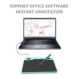 10Moons T503 Drawing Tablet Can Be Connected to mobile Phone Tablet with 8192 Passive Pen