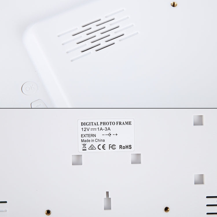 17 inch Multi-media Music & Movie Player Digital Photo Frame with Remote Control, Mstar V59 Program, Support USB / SD Card / HD Port, Built in Stereo Speaker