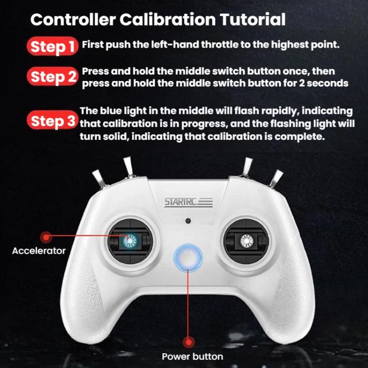 STARTRC S8 FPV Simulator Training Grip Modeling Drone Remote Controller