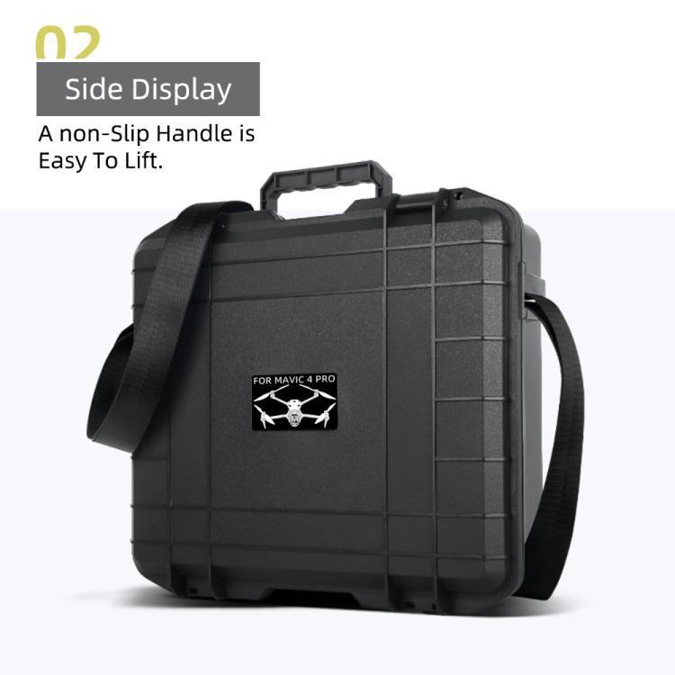For DJI Mavic 4 Pro Creator Combo RC Pro 2 Explosion-Proof Case Storage Box Suitcase With Shoulder Strap
