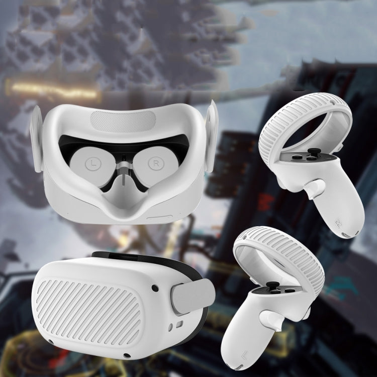 VR Glasses Lens Shell Handle Protective Case For Oculus Quest 2, White, Red, Green