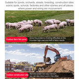 T1-2 2 Megapixel WiFi Version IP67 Waterproof Solar HD Monitor Camera without Battery & Memory, Support Infrared Night Vision & Motion Detection / Alarm & Voice Intercom & Mobile Surveillance, WiFi Version