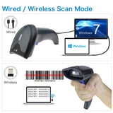 NETUM High-Precision Barcode QR Code Scanner, Model: Wireless, Wired, Wireless, Bluetooth + 2.4G + Wired