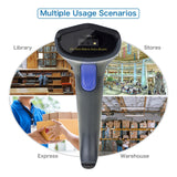 NETUM High-Precision Barcode QR Code Scanner, Model: Wireless, Wired, Wireless, Bluetooth + 2.4G + Wired