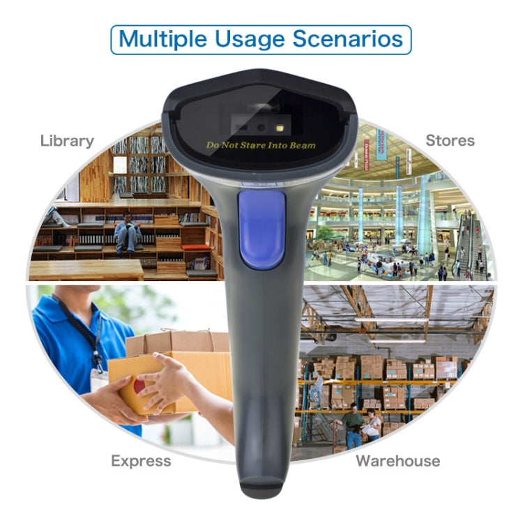 NETUM High-Precision Barcode QR Code Scanner, Model: Wireless, Wired, Wireless, Bluetooth + 2.4G + Wired