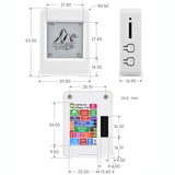 WAVESHARE ESP32-S3 1.54 Inch Ink Screen E-Paper AIoT Development Board, With Li-ion Battery, 32299