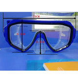 Water Sports Diving Equipment Diving Mask Swimming Glasses with Mount for GoPro, Insta360, DJI and Other Action Cameras, with Mount