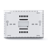 BHP-8000-WIFI-SS 3H2C Smart Home Heat Pump Round Room Brushed Mirror Housing Thermostat with WiFi, AC 24V, with WiFi