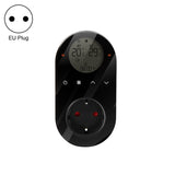 Plug-in LCD Thermostat, EU Plug, With WiFi, Without WiFi With WiFi Black
