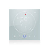BHT-008GBL 95-240V AC 16A Smart Home Electric Heating LED Thermostat Without WiFi, Without WiFi Without WiFi White