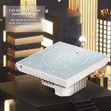 BHT-008GBL 95-240V AC 16A Smart Home Electric Heating LED Thermostat Without WiFi, Without WiFi