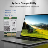 WAVLINK WN675X3M Tri-Band Wi-Fi 6E Network Card Module BT 5.2 5400Mbps Network Adapter, WN675X3M