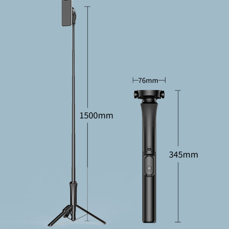 1.5m Magnetic Phone Extendable Selfie Stick Tripod with Wireless Remote, ws-22001- 4