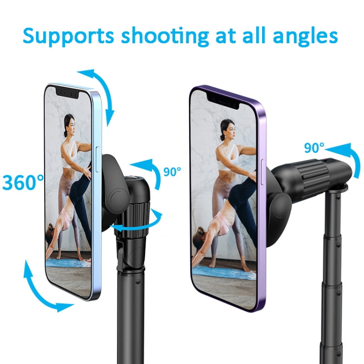 1.5m Magnetic Phone Extendable Selfie Stick Tripod with Wireless Remote, ws-22001- 4