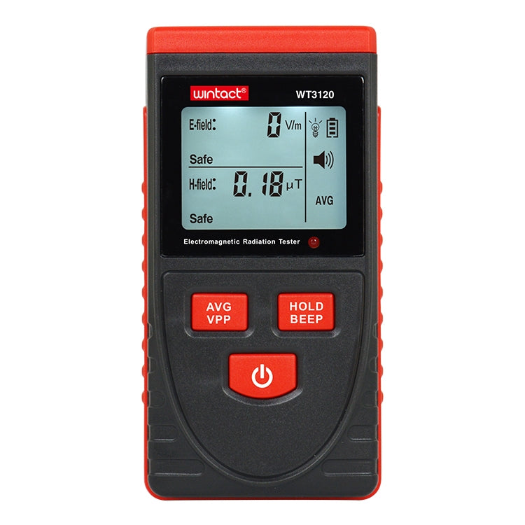 Wintact WT3120 Inductive Wood Moisture Meter Electromagnetic Radiation Tester, WT3120 WT3120