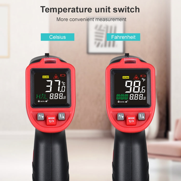 Wintact WT323A -50 Degree C~650 Degree C Handheld Portable Outdoor Non-contact Digital Infrared Thermometer, WT323A