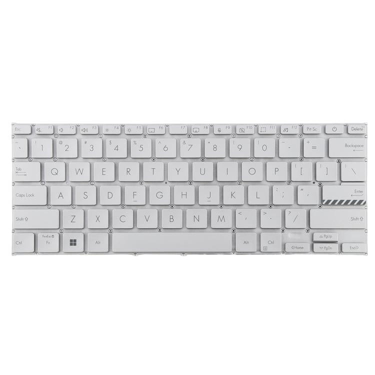 US Version Laptop Keyboard for Asus VivoBook 14 Pro X1402 M1402 D1402 F1402 X1403Z X1402Z, X1402 (Silver)