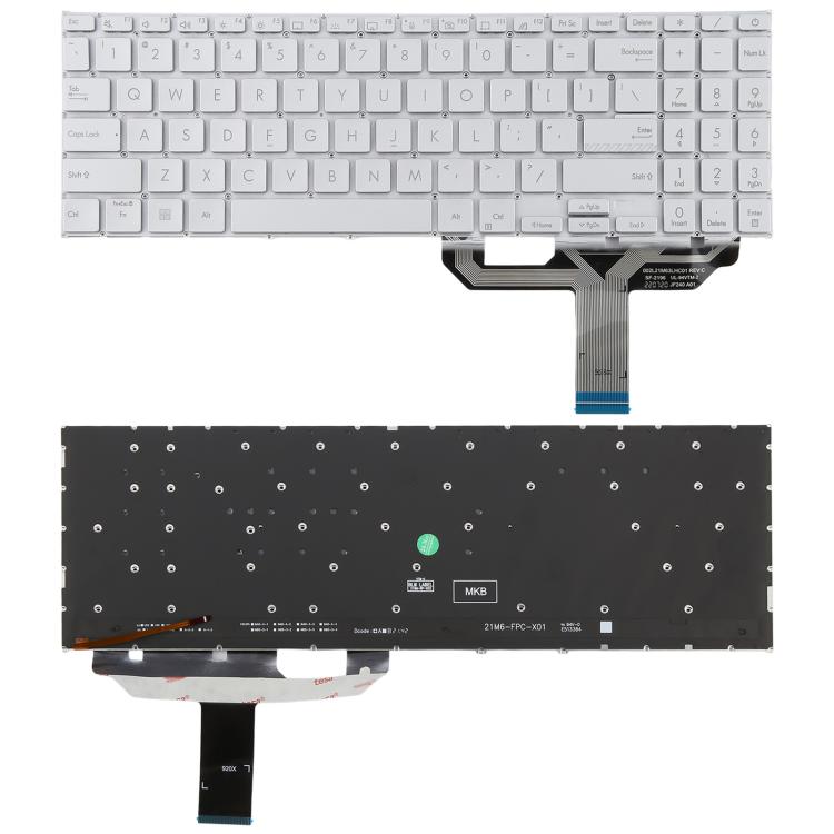 US Version Backlit Laptop Keyboard for Asus Vivobook 15 X1502 X1502ZA X1502Z X1502VA B1502 B1502CBA, X1502 X1502