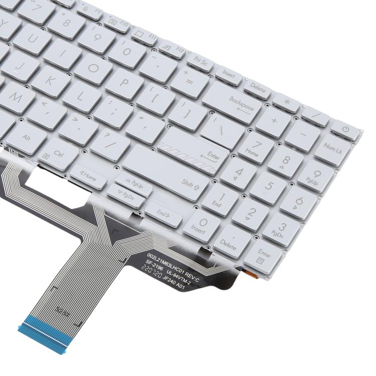 US Version Backlit Laptop Keyboard for Asus Vivobook 15 X1502 X1502ZA X1502Z X1502VA B1502 B1502CBA, X1502